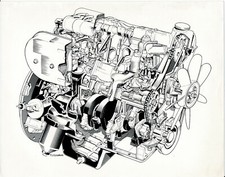 Automobile UK - 2 photos engine Triumph Dolomite 1972-1974 - 10