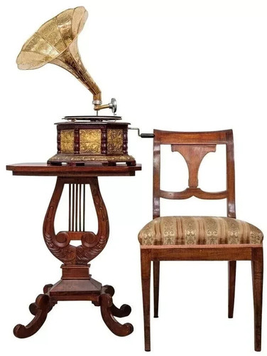 Ancien gramophone hmv - gramophone,