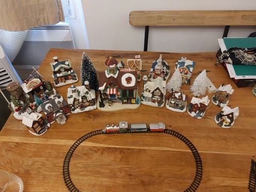 Grand village noël - village,
