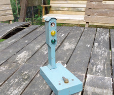 1950s O Scale CIJ SHEET METAL TRICOLOR FIRE CORRECT USED CONDITION.