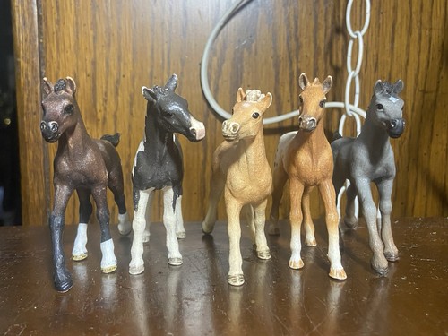 Schleich foal lot - lot, |