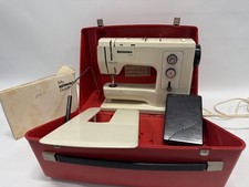 VTG Bernina Record Sewing Machine 830 Complete W Accessories Case Tested Works