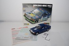 B86 1:24 BBURAGO BURAGO KIT 5105 MERCEDES-BENZ 190E 190 E RALLY BLUE MIB