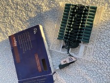 ancienne guirlande électrique Neuve En Boite Sapin Noel 50 Lampes Blanches.