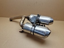 Yamaha FZ6 Fazer 600 S2 Scorpion exhaust silencer & R&G tail tidy 2007 2008 2009
