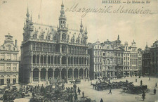 CP BRUXELLES MAISON DU ROI ANIMEE - 23745