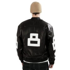 Veste cuir boules - en,