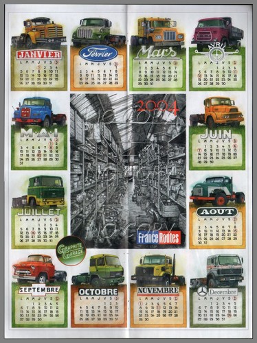 Poster camion rétro - poster,