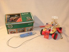 JOUET ANCIEN ROBOT DE L'ESPACE VINTAGE SPACE TOY ROVER 3500 ALPHA 7 GAMA + BOITE