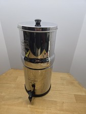 Berkey Water Filter System Stainless Tank 19" with Charcoal Filters