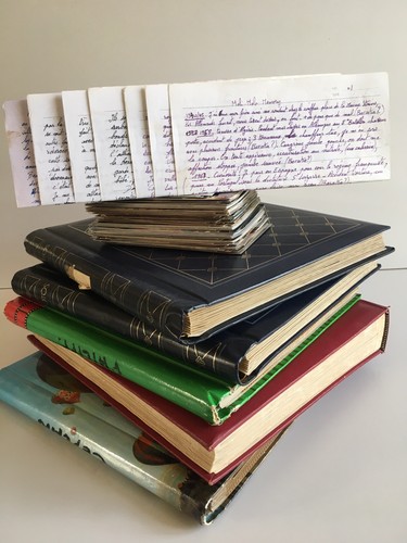 Manuscrit récit voyage - manuscrit,
