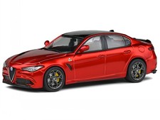 Alfa Romeo Giulia Quadrifoglio Verde rouge véhicule miniature 313102 Solido 1:43