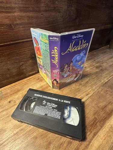 Aladdin vhs disney les - aladdin,