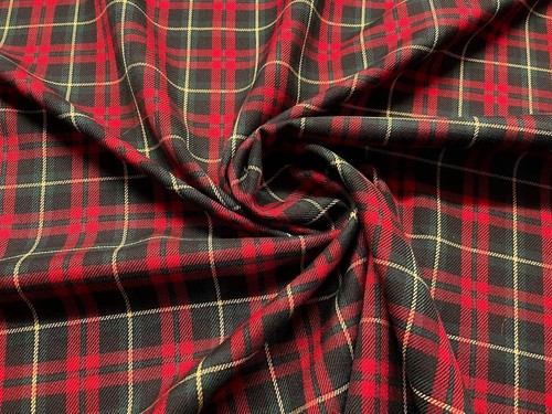 Tissu carreaux tartan - À,