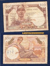 100 Francs Trésor Français TB H.1 80965 - Type 1947 -