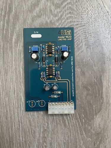 Urei 1620 card line - card, for