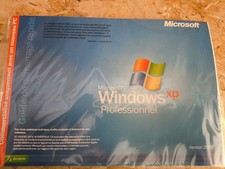 Microsoft Windows XP Professionnel CD scellé 2002 SP2