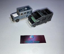 Lot 2 Van Bank Security Camping Car Majorette Loose Official