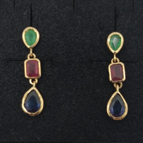 Boucles oreilles or 18k - boucles, en