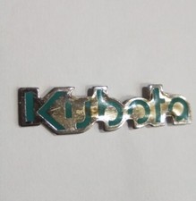 Pin's Kubota , Logo , Tracteur