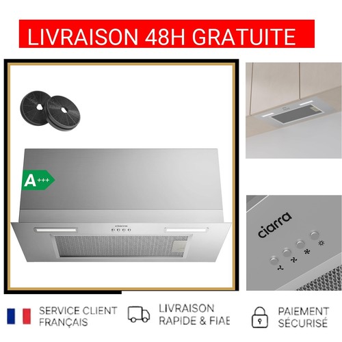 Hotte aspirante encastrable - hotte,