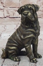 Fonte Bronze Shar Pei Chien