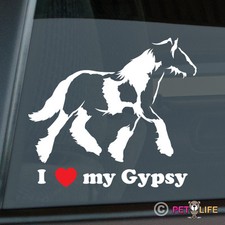 I Love my Gypsy Sticker Die