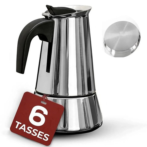 Cafetière italienne tasses - 6,
