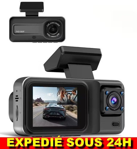 Dashcam voiture double caméra - dashcam,