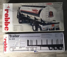 RC Robbe Wedico 1/16 Scale 1x Flatbed  1x Tanker Trailer & ACCS "New SE inside"