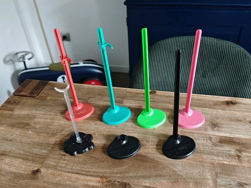 Lot socle support poupée - socle,