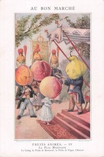 Chromo thème Sapeurs Pompiers