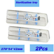 2Pc Endoscope disinfection container arthroscope sterilize case sterilize box