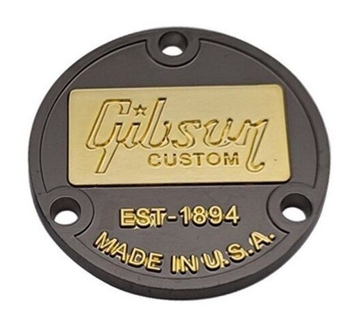 Plaque métal les paul - plaque,