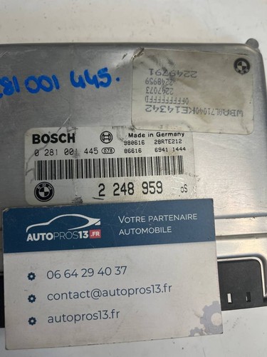 Ecu calculateur moteur a - ecu,