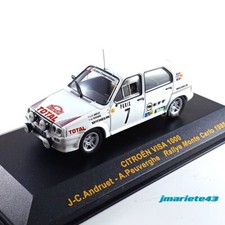Citroen Visa 1000 tracks #7 Andruet - Peuvergne Monte Carlo 1985 1:43