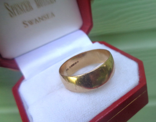 Bague alliance mariage 9ct - bague,