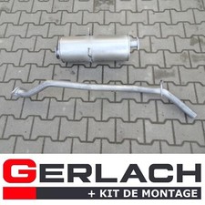 Echappement silencieux pour