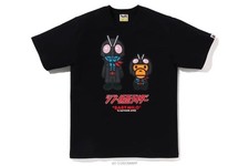 BAPE × Shin Kamen Rider NO.2 BABY MILO TEE Noir L
