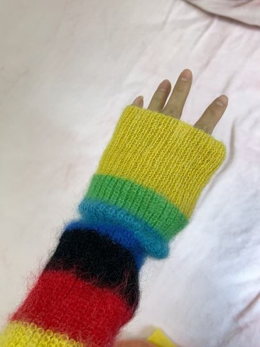 Women mohair longline sweater - women,