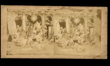 Hennetier, Diableries, Power of the Devil, ca.1860, stereo print d&#039;epoch