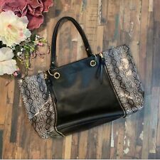 PAQUETAGE NWOT Snakeskin Print Zipper Shoulder Bag