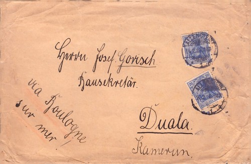 Reich allemand colonies - allemand, /