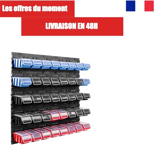 Lot boîtes de rangement - 40,