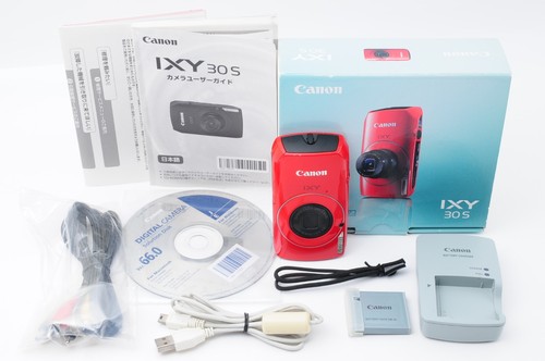 Canon ixy 30s red powershot - canon,