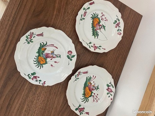 Lot 2assiettes anciennes - lot,
