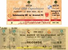 reproduction GALATASARAY SK 2000 uefa super cup final ticket [RMT]