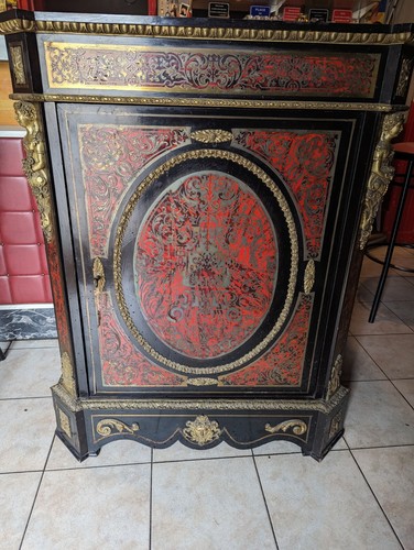 Meuble appui marqueterie - meuble,