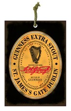 Guinness Plaque Métallique