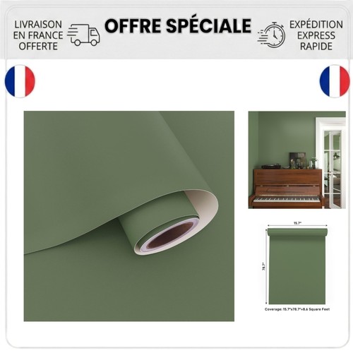 Papier peint vert vintage - papier,